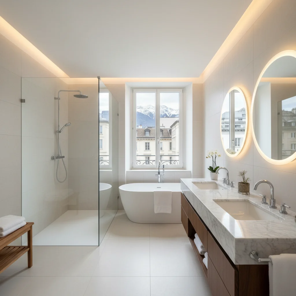 Rénovation salle de bain à Eaux-Vives